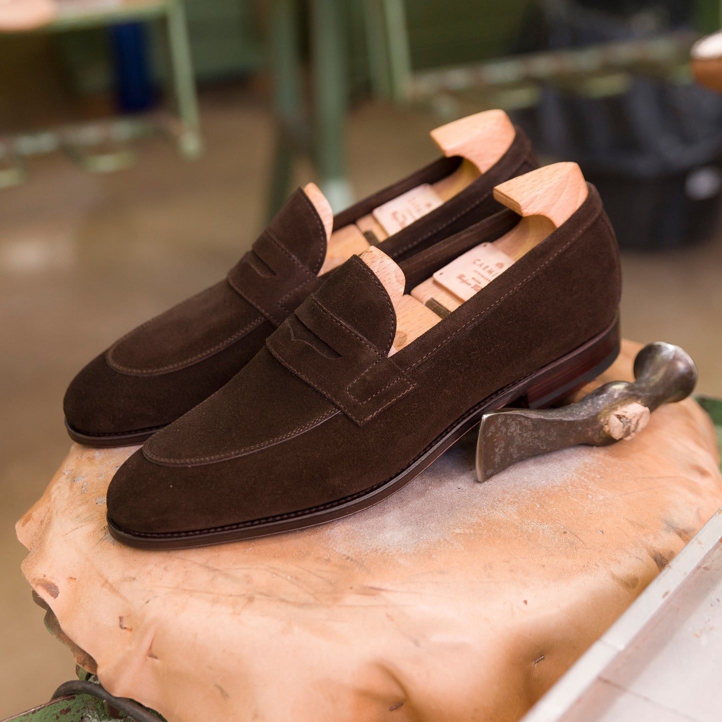 Men's Brown Handmade Loafers