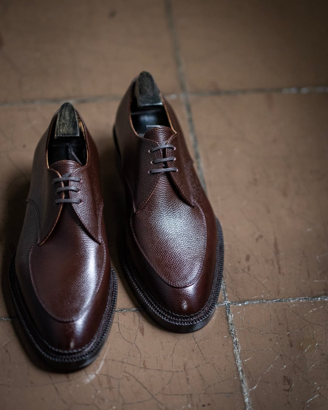 Men's Round Toe Derby Shoes