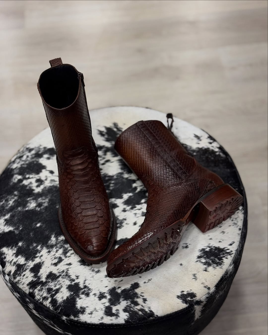 Men's Handmade Cowhide Boots