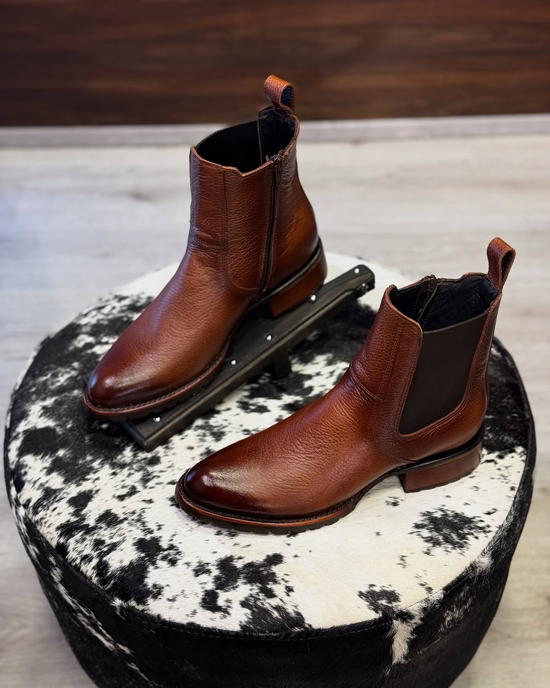 Lucchese Cowhide Boot