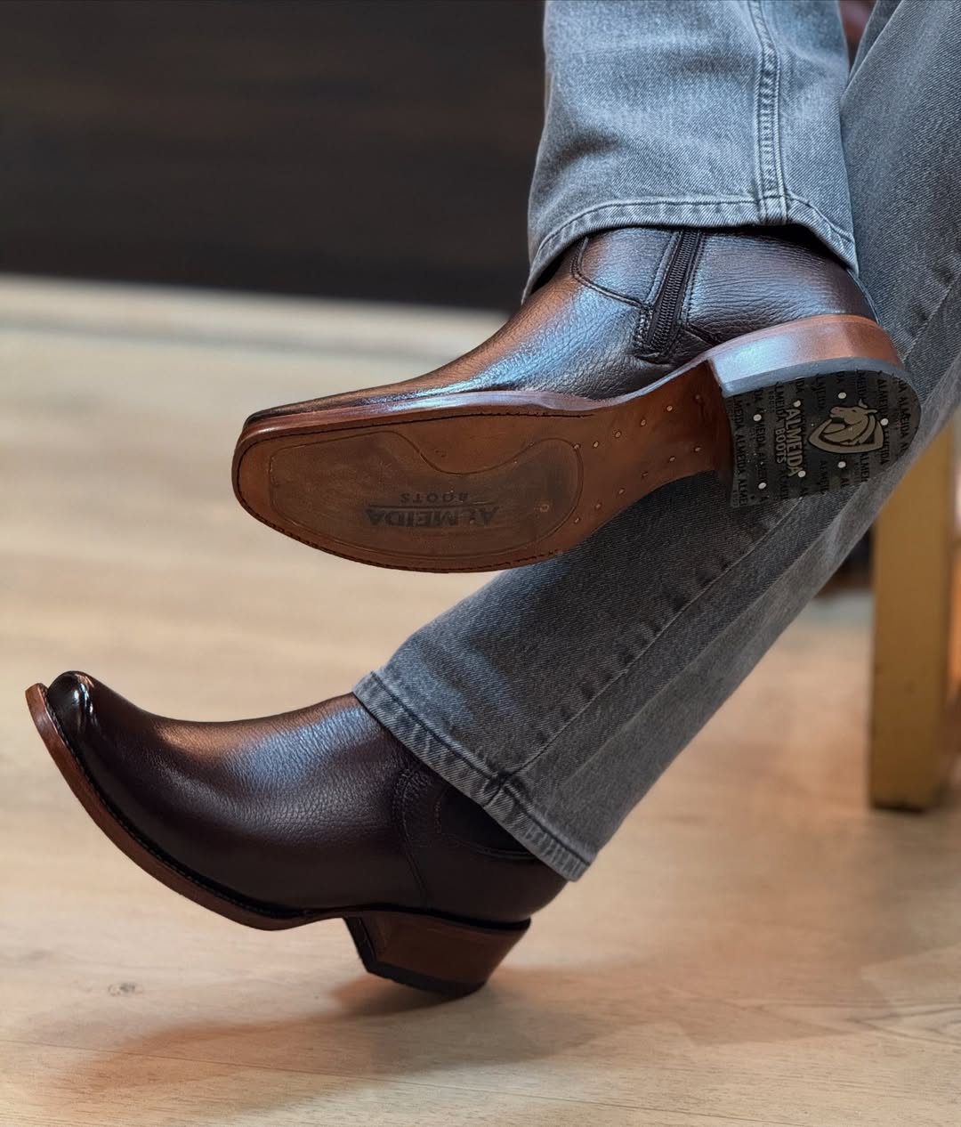 Men's Lucchese Cowhide Boot