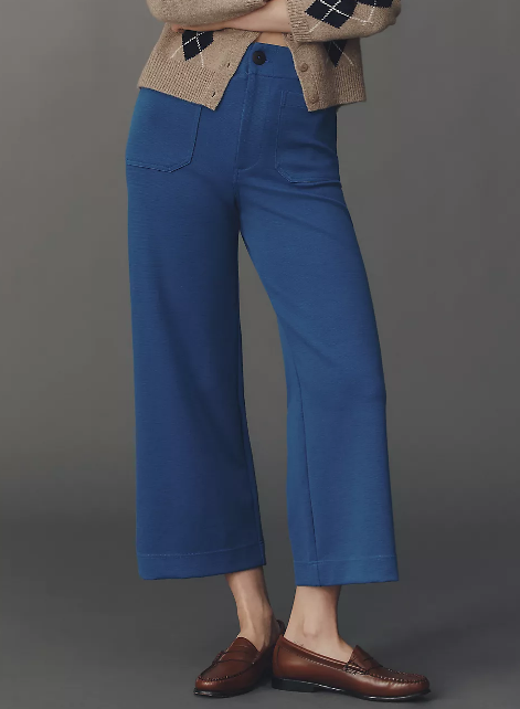 Knit Wide-leg Sweatpants