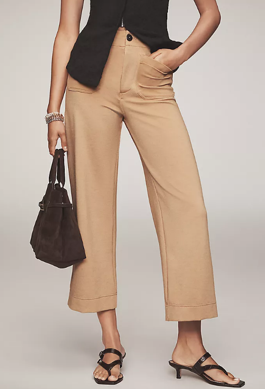 Knit Wide-leg Sweatpants