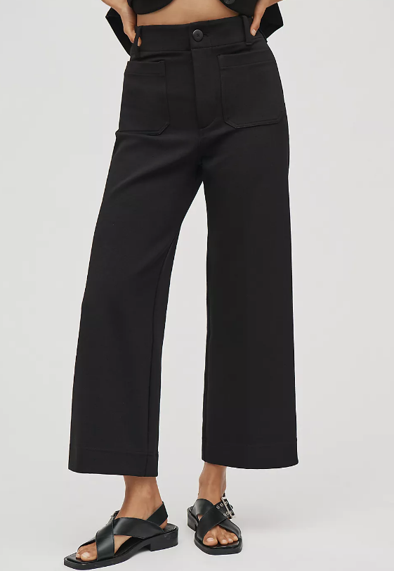 Knit Wide-leg Sweatpants