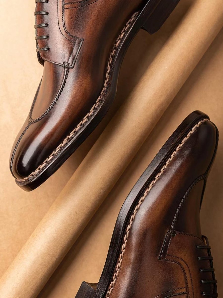 Men's Cowhide Casual Leather Shoes