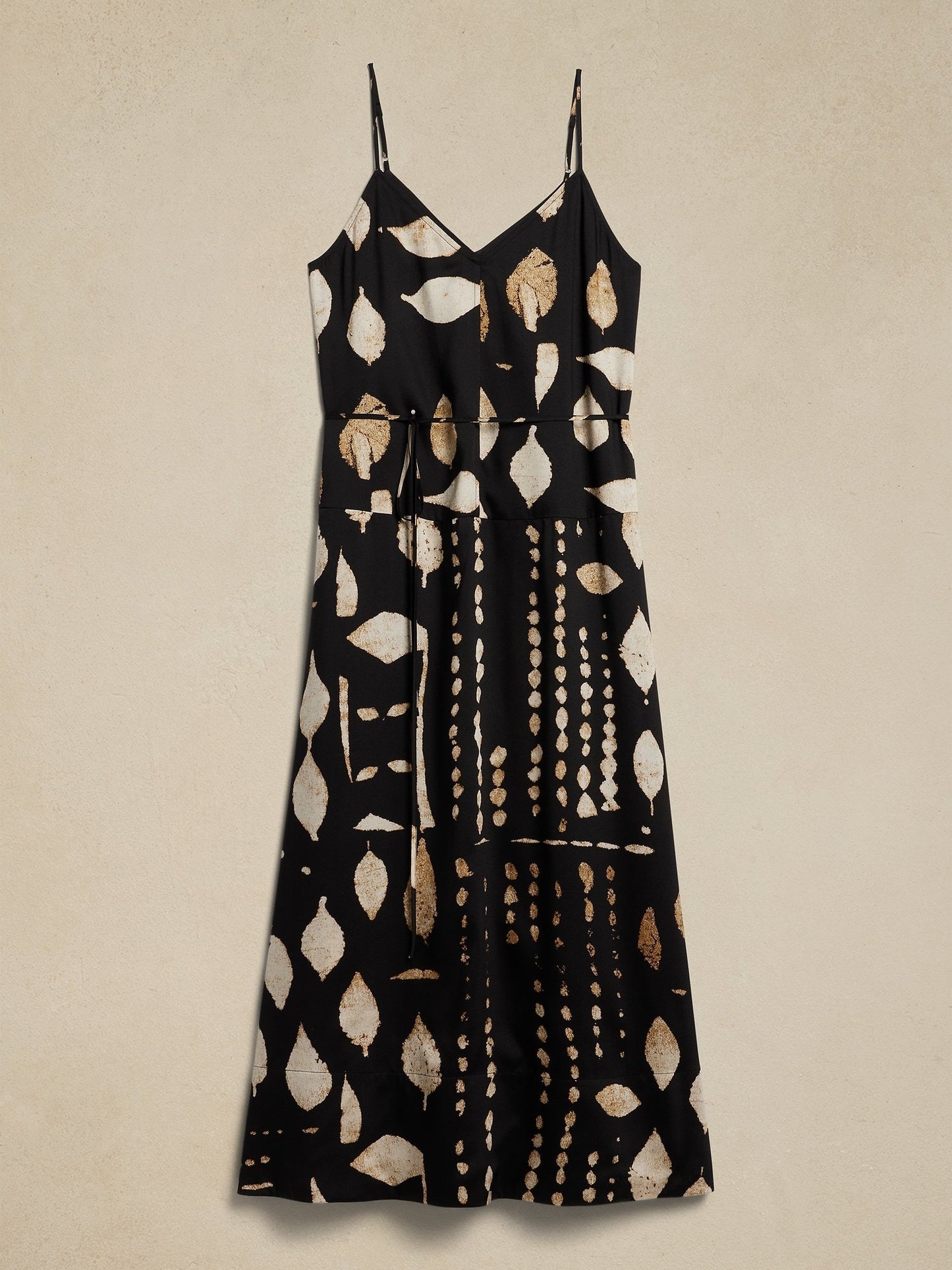 Tie-Waist Maxi Dress