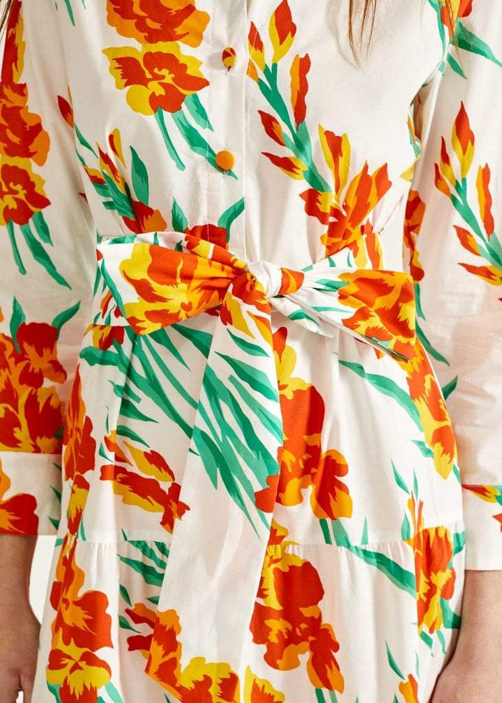 Floral Print Maxi Dress