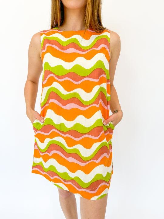 Women's Summer Floral Midi Dress