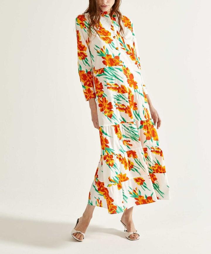 Floral Print Maxi Dress