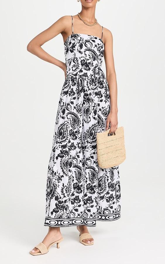 Square Neck Maxi Dress