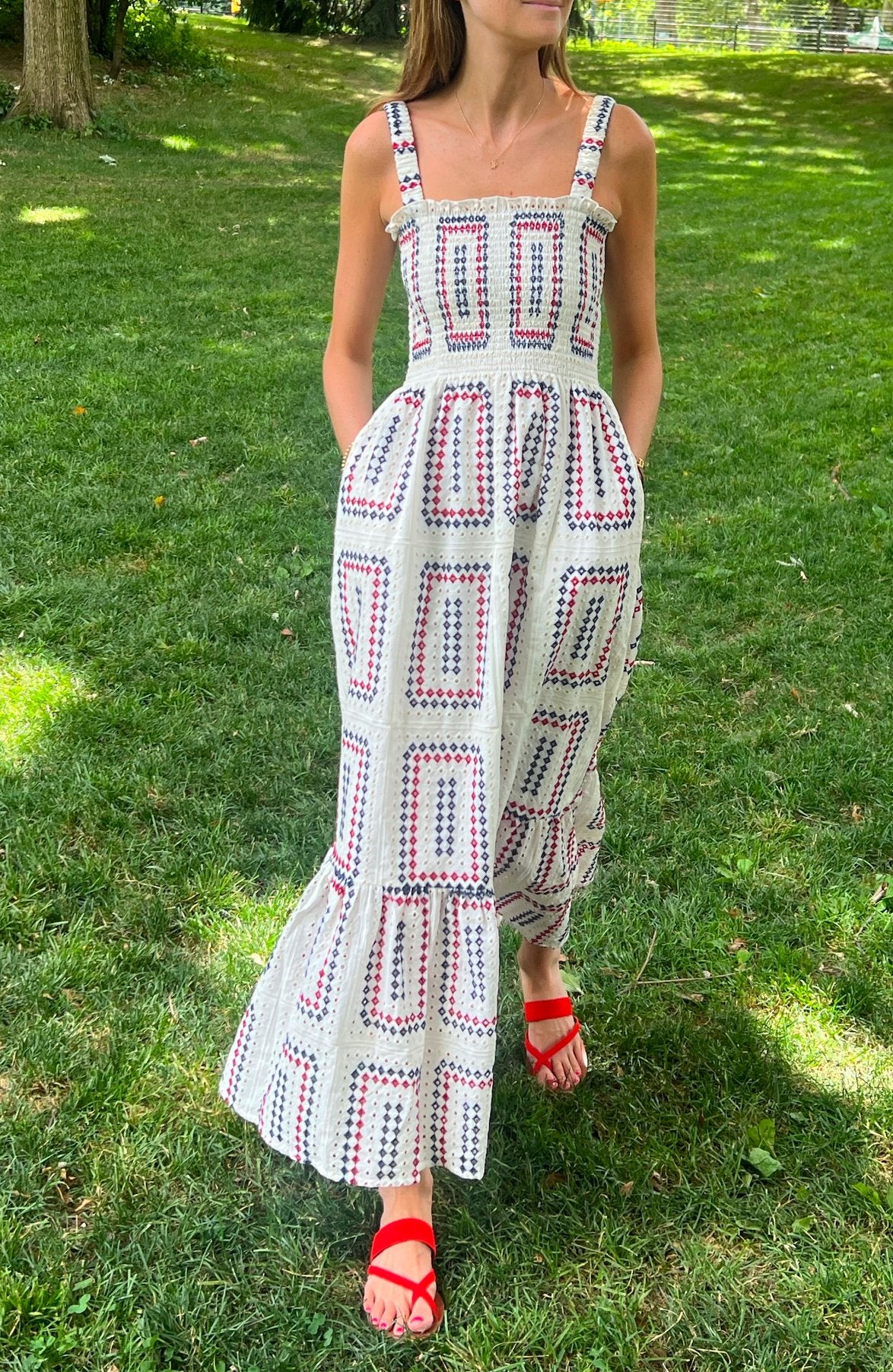 The Sleeveless Nap Maxi Dress