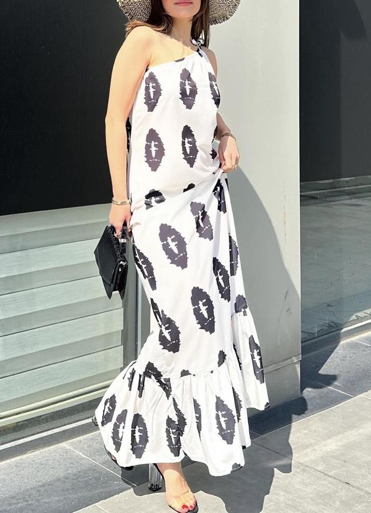 Women's One Shoulder Midi Dresses