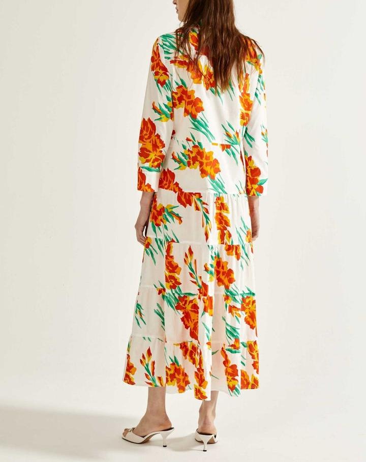 Floral Print Maxi Dress