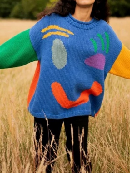 Smiley Crewneck Sweater