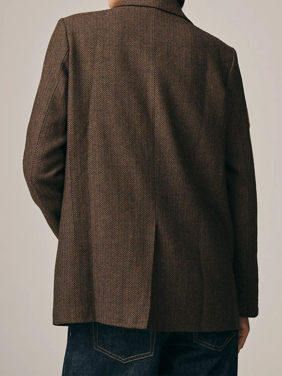 Fashion Patches Oversized Blazer