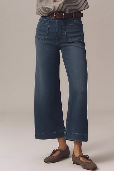 Knit Wide-leg Sweatpants