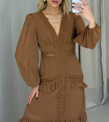 New Embroidered Long Dress