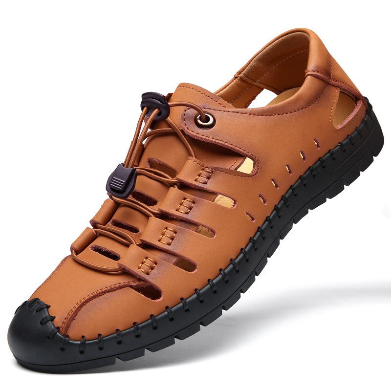 Men's soft leather breathable shoes – haibuys