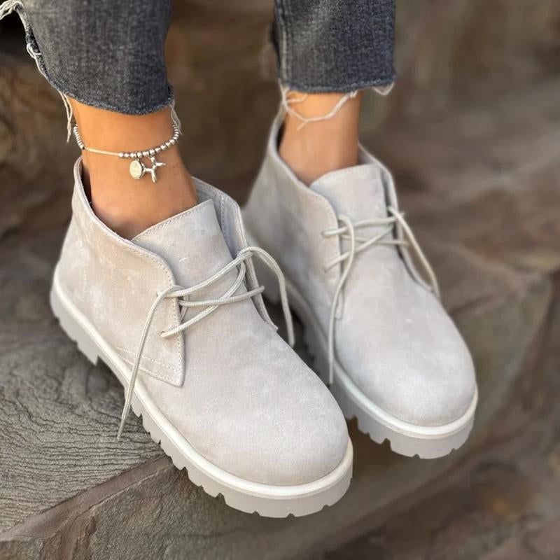 Women's Casual Naked Boots Platform Ankle Boots